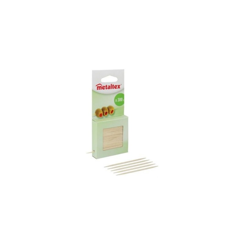 Metaltex Cure dents bois boîte dist.300 577002