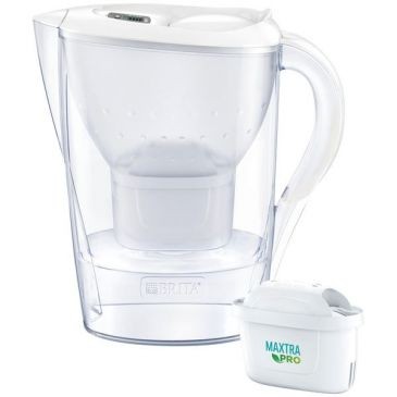 BRITA FRANCE Carafe Marella blanc + filtre a eau maxtra pro all-in-1