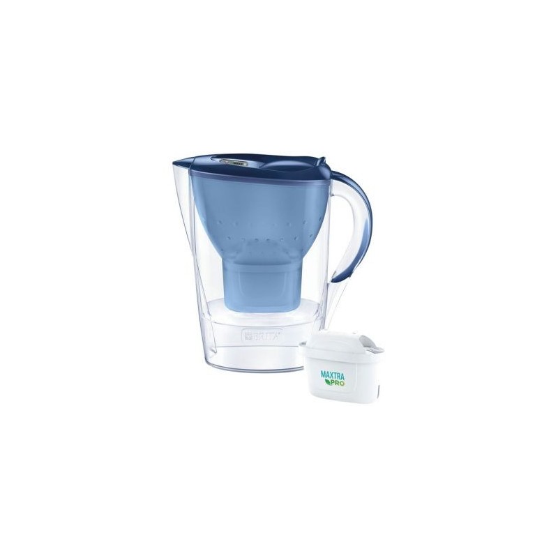 BRITA FRANCE Carafe Marella bleu avec1 filtre a eau maxtra pro all-in-1
