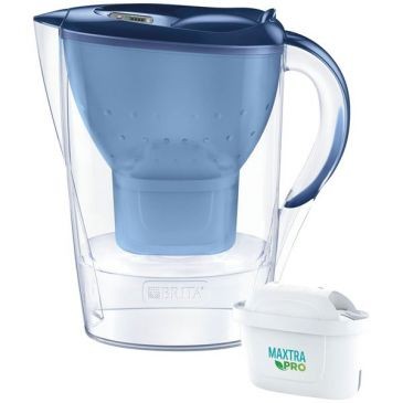 BRITA FRANCE Carafe Marella bleu avec1 filtre a eau maxtra pro all-in-1