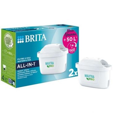 BRITA FRANCE Cartouche Maxtra pro all-in-1 pack de 2