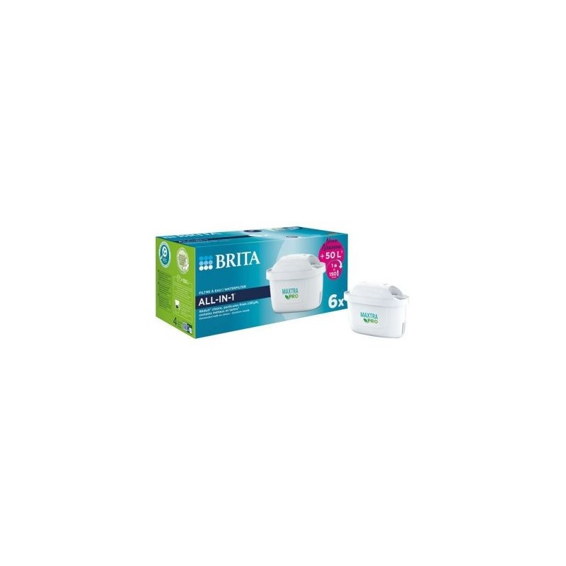 BRITA FRANCE Cartouche Maxtra pro all-in-1 pack de 6