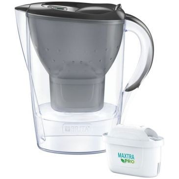 BRITA FRANCE Carafe Marella graphite + filtre a eau maxtra pro all-in-1