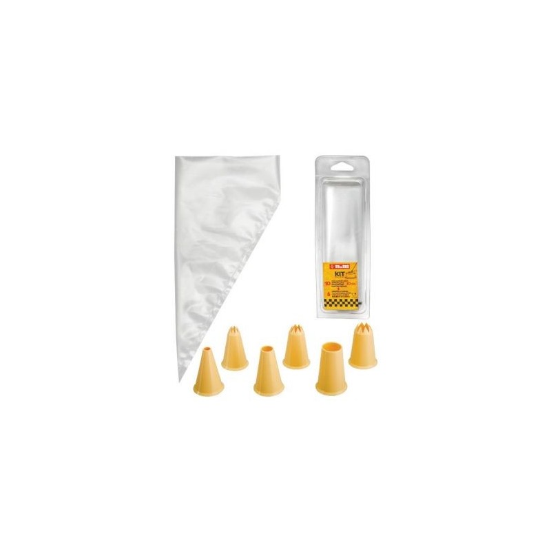 IBILI Poches jetables 30cm sachet de 10 + 6douilles