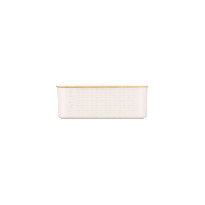 BODUM Bistro boite a pain pm 19 cm x 29 cm x h 11 cm blanc creme