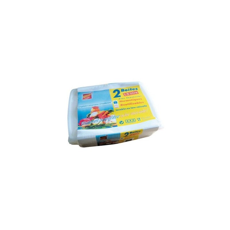 ELBE Boîte alimentaire 1.5L x2