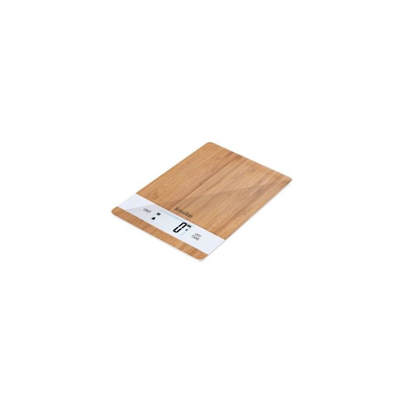 TERRAILLON Balance cuisine Bamboo sans pile 5kg/1gr