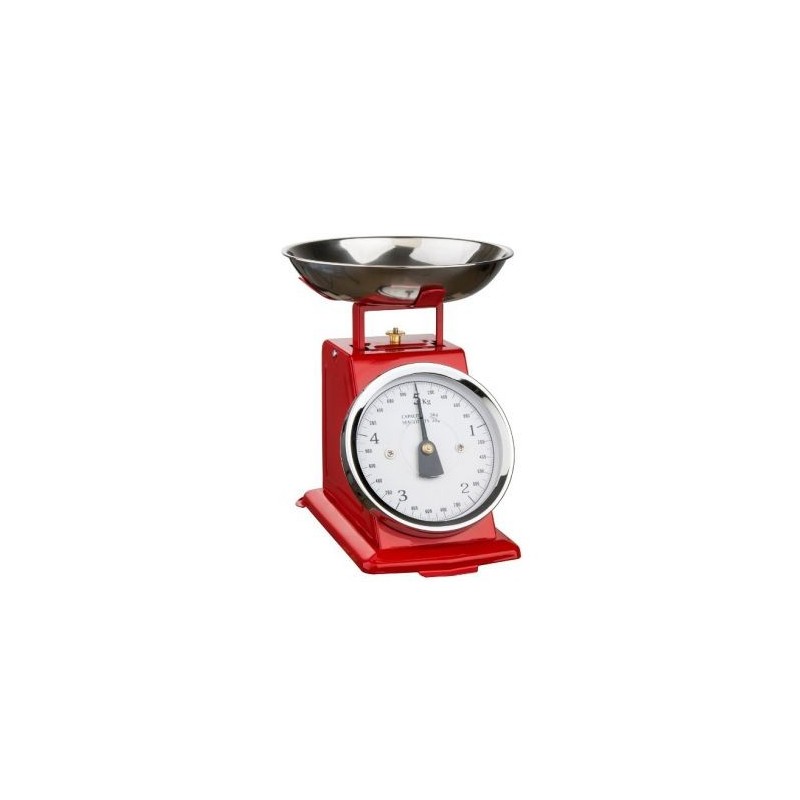 SELEF Balance mécanique rouge 5 kg / 20 g