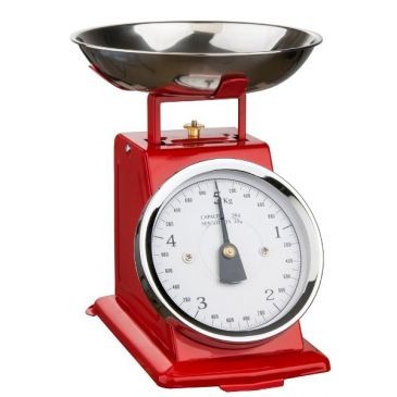 SELEF Balance mécanique rouge 5 kg / 20 g