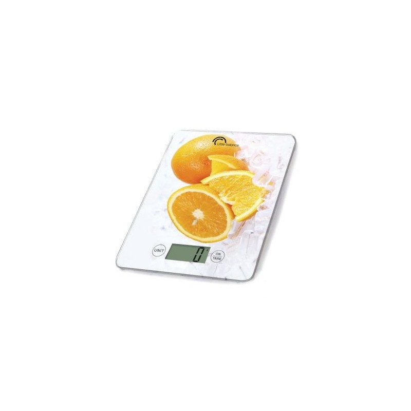 LITTLE BALANCE SAS Balance de ménage électronique 5kg/1g orange glacée