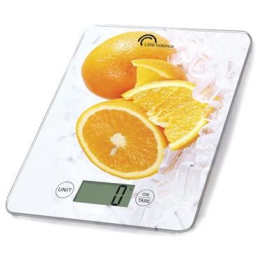 LITTLE BALANCE SAS Balance de ménage électronique 5kg/1g orange glacée