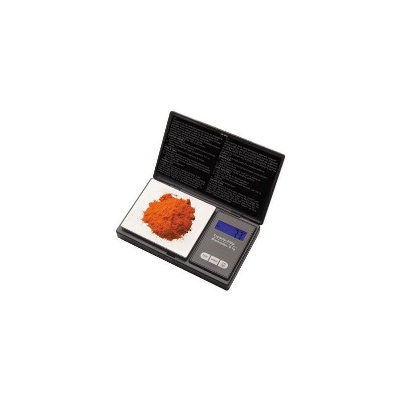 Lacor Balance de poche portée 650g précision 0.1gramme noire