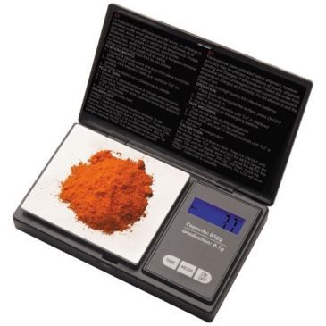 Lacor Balance de poche portée 650g précision 0.1gramme noire