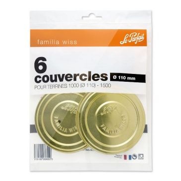 CDP DISTRIBUTION Bouchon familia wiss 110mm sachet de 6