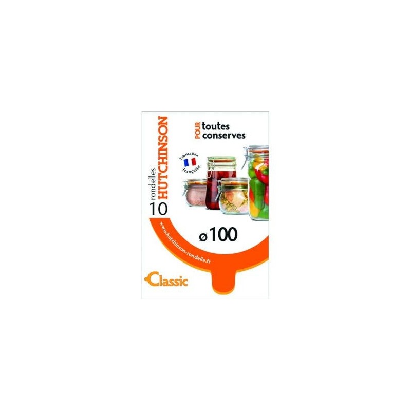 HUTCHINSON Rondelle universelle classic Ø100 110x82x2.5 sachet de 10