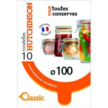 HUTCHINSON Rondelle universelle classic Ø100 110x82x2.5 sachet de 10