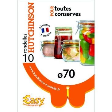 HUTCHINSON Rondelle universelle deux nez Ø70 80x56x2.5 sachet de 10