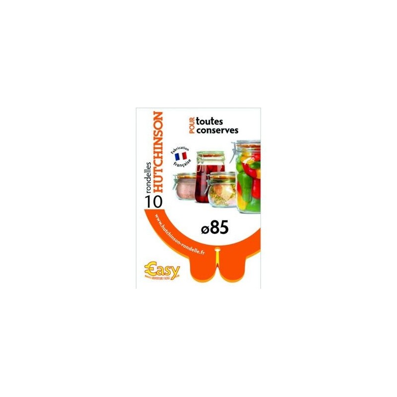 HUTCHINSON Rondelle universelle deux nez Ø85  90x68x2.5 sachet de 10