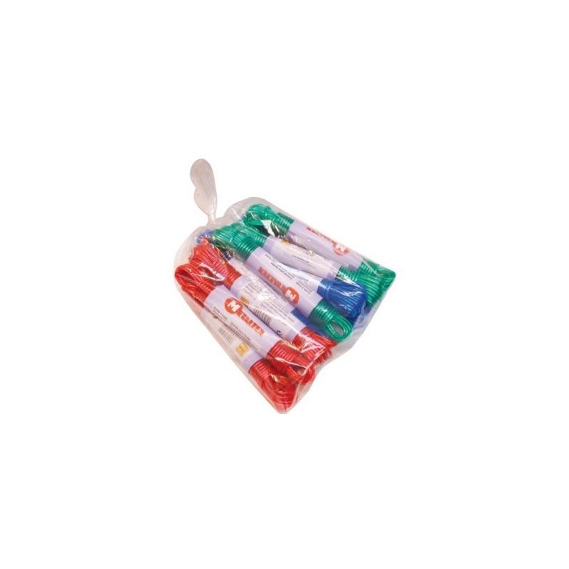 Metaltex Corde linge 10m plastif.renf. 405210