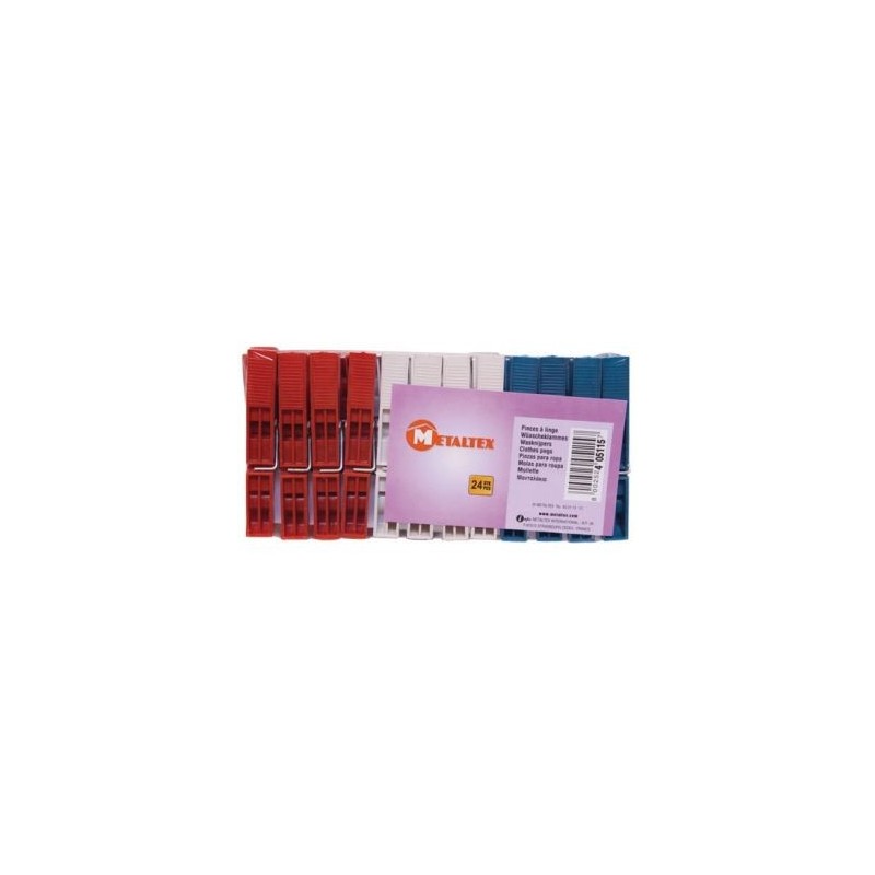 Metaltex Pince linge plastique sachet 24 405115