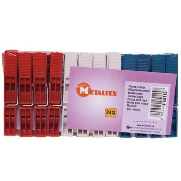 Metaltex Pince linge plastique sachet 24 405115