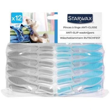 STARWAX Pinces a linge extrafortes etui de 12