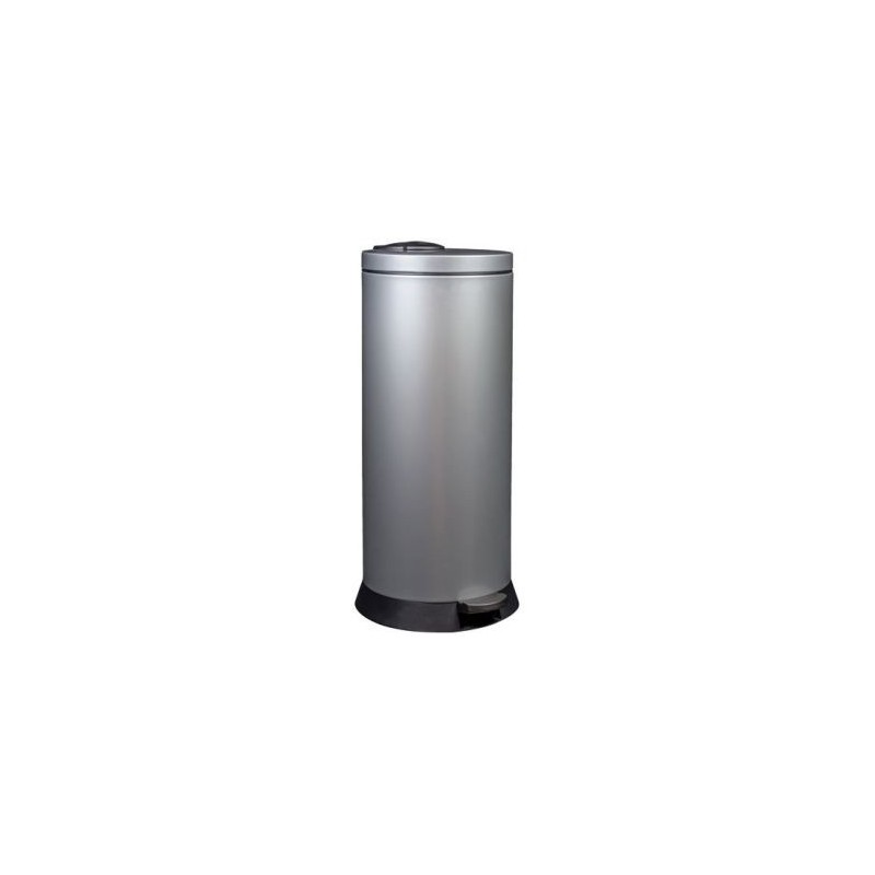 ROSSIGNOL Poubelle Magic 30l gris métal