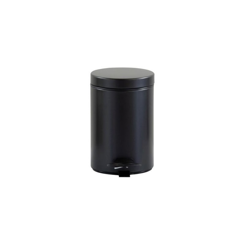 ROSSIGNOL Poubelle Cyjeu salle de bain 3l noir basalte
