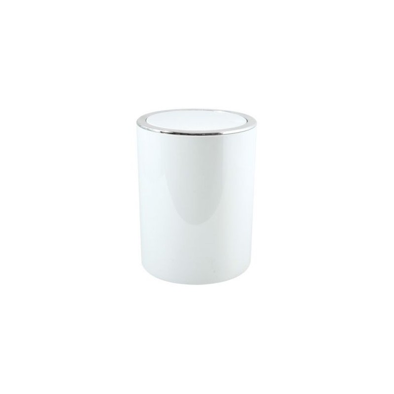 MSV Poubelle Kamaka 6l sdb blanc