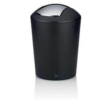 KELA Poubelle Marta 1.7L noire