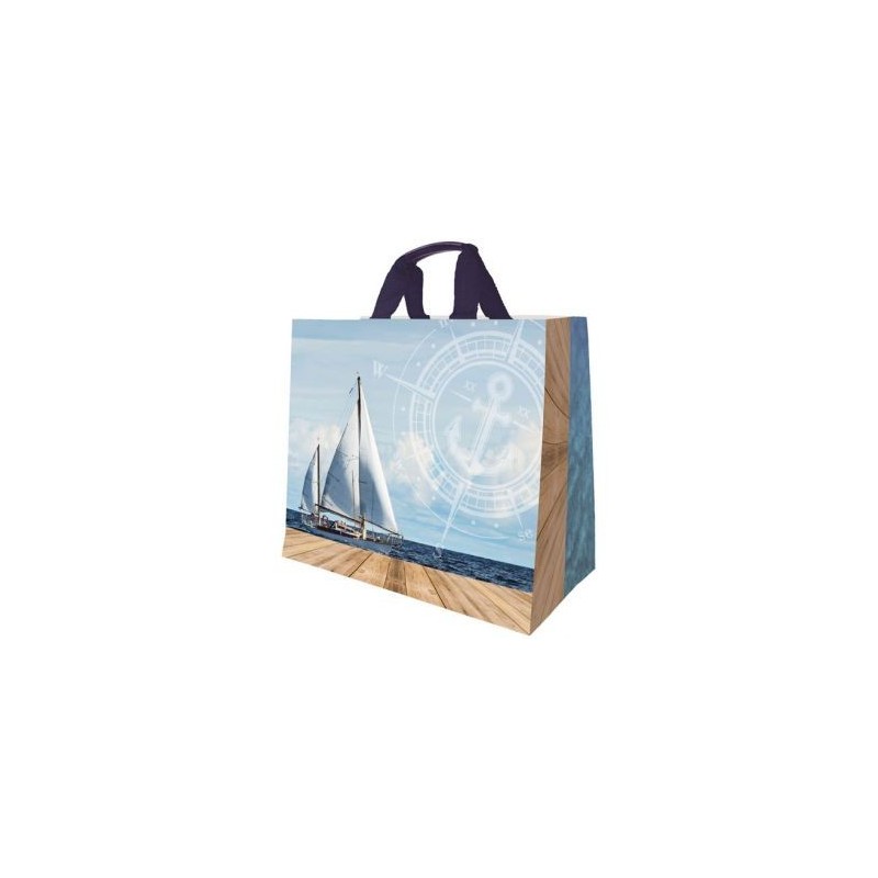SPHERE Sac cabas polypro tisse voile 33l dim.43x20x38cm