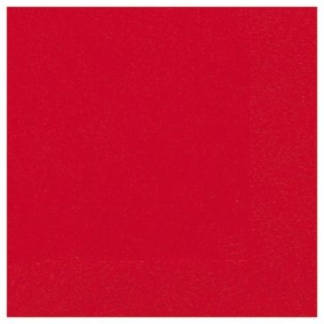 DUNI Serviette ouate 33x33cm 3 plis x20 rouge