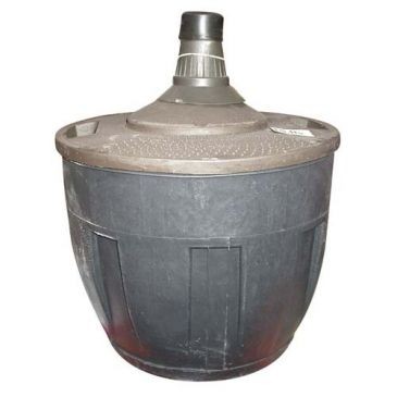 DUHALLE Bonbonne verre entourage plast.10l