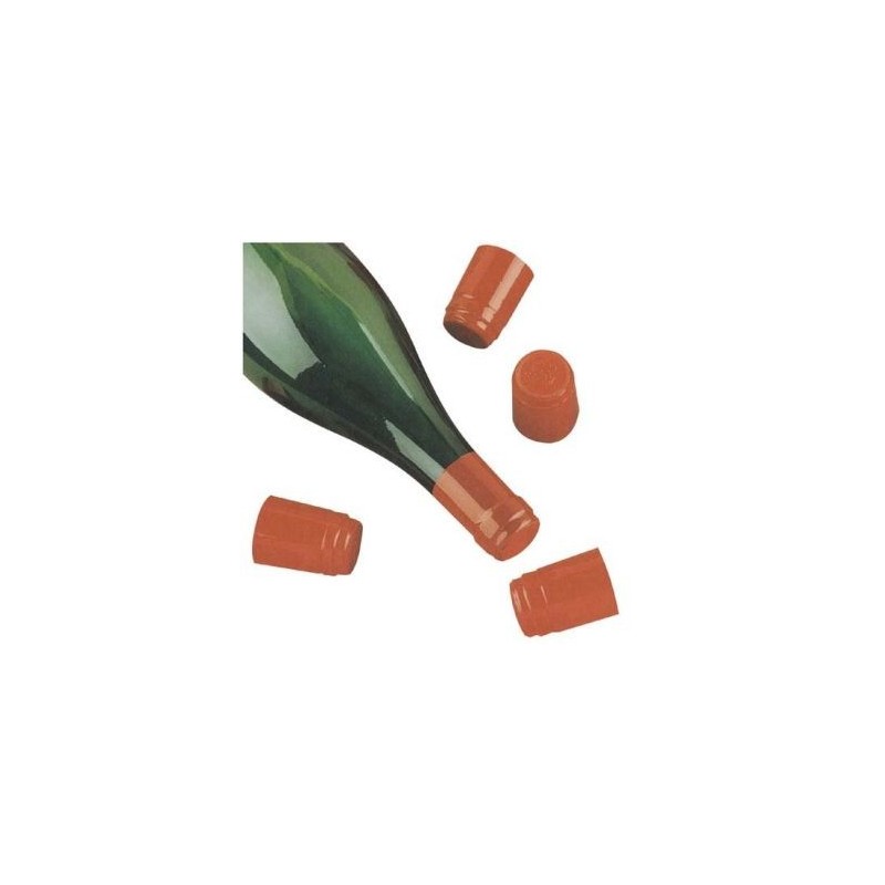 DUHALLE Capsule pvc rétractable rouge x50