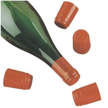 DUHALLE Capsule pvc rétractable rouge x50