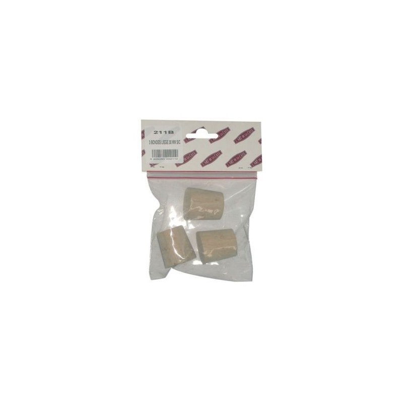 BOUCHONNERIE JOCONDIENNE Bonde 30mm blister de 3