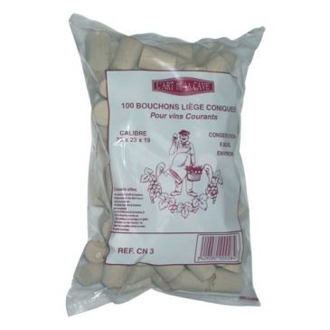 BOUCHONNERIE JOCONDIENNE Bouchon coniq.33x23x19 sach/100