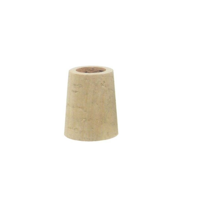 L'IDEAL Bouchon liège percé h27x23x19