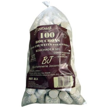 BOUCHONNERIE JOCONDIENNE Bouchon cylin.38x24colmat.sac100