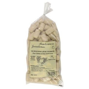 BOUCHONNERIE JOCONDIENNE Bouchon cylin.38x24colmat.sac100