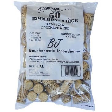 BOUCHONNERIE JOCONDIENNE Bouchon cylin.altec44x24 sac 50 satinés