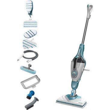 BLACK ET DECKER Balai vapeur 13en1 gant Steamitt 1600w prêt 15sec auto vap.