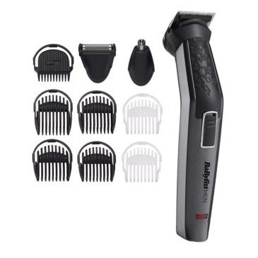 BABYLISS Tondeuse multifonction 10en1 rech coupe 1 a 8mm tondeuse nez