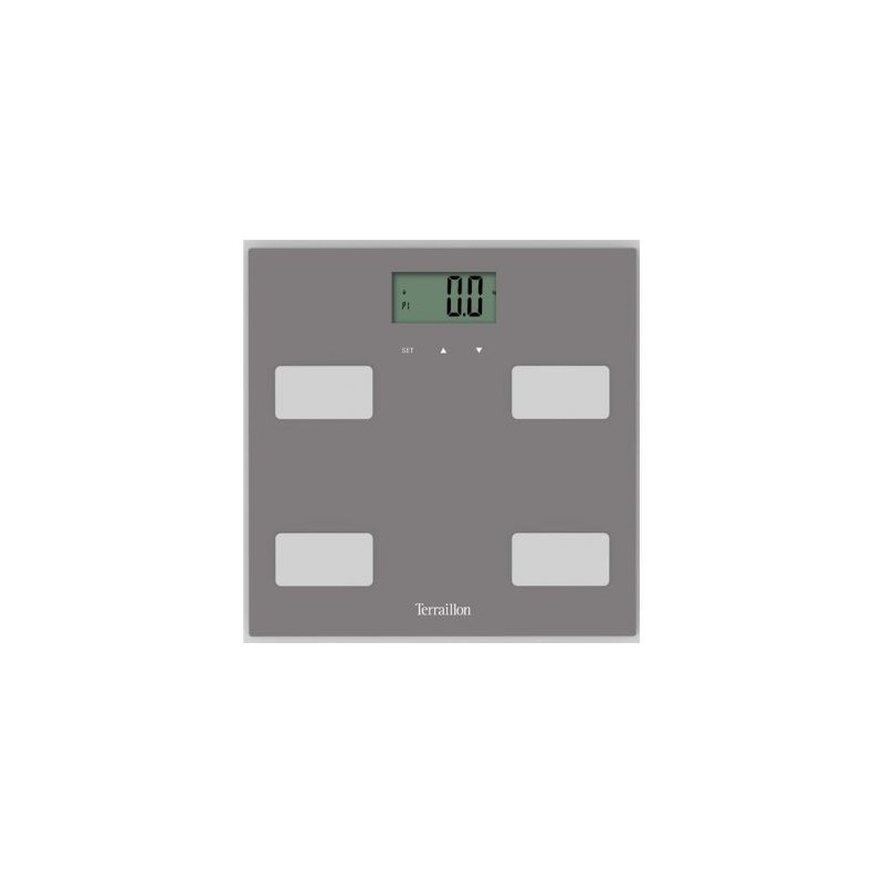 TERRAILLON Pèse-personne impédancemétrie verre control fit 160kg/100