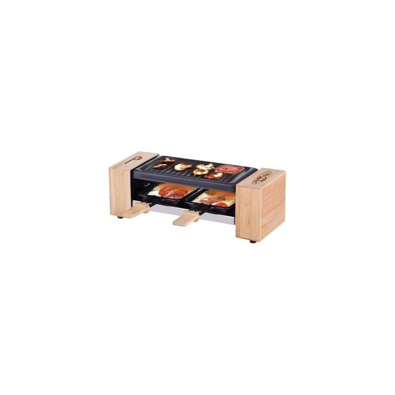LITTLE BALANCE SAS Raclette 2 personnes 320 W Meuuuh bois
