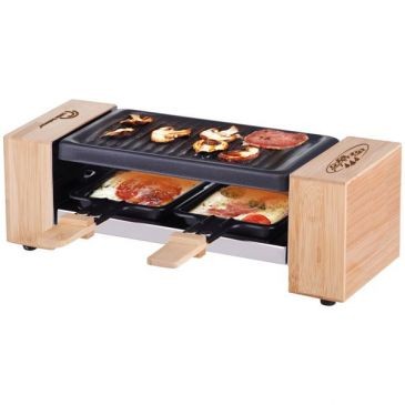 LITTLE BALANCE SAS Raclette 2 personnes 320 W Meuuuh bois
