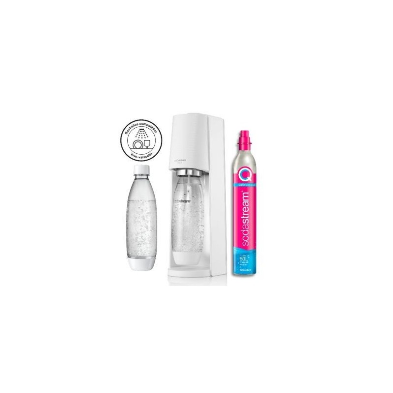 SODASTREAM Machine a gazéifier terra blanche pack lv