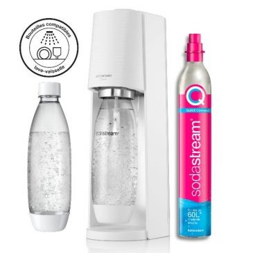 SODASTREAM Machine a gazéifier terra blanche pack lv