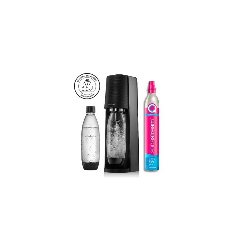 SODASTREAM Machine a gazeifier terra noire pack LV