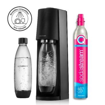 SODASTREAM Machine a gazeifier terra noire pack LV
